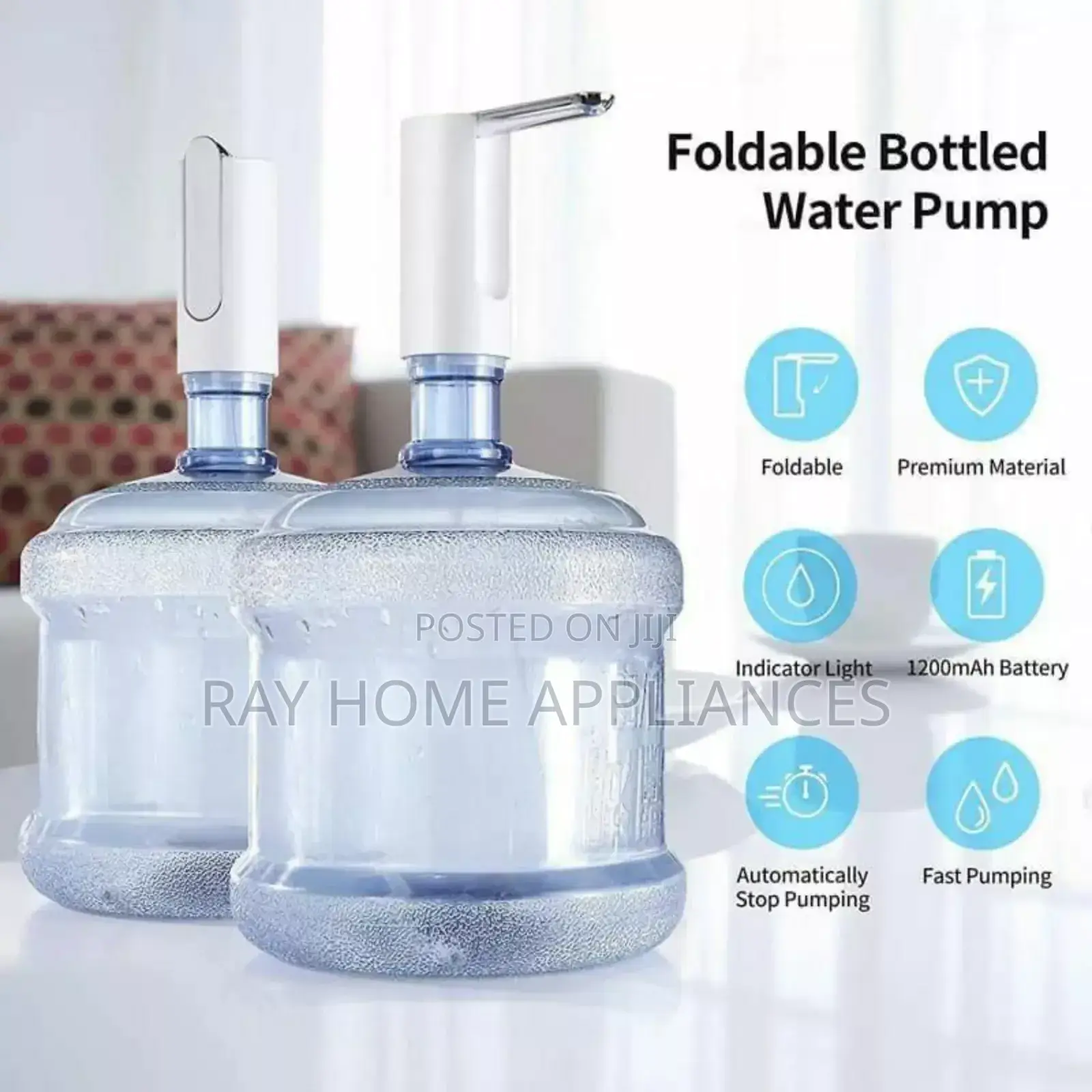 Smart Portable Automatic Water Pump Foldable