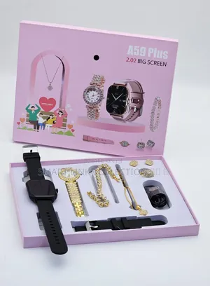 *A59 Plus Smart Watch Gift Set