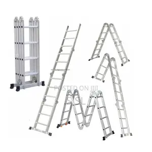 Multipurpose Ladder 4x4 - Silver