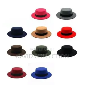 Multicolored Fedora Hats