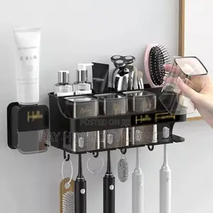 Automatic Toothpaste Dispenser With 4 Cups Comes With 4 Cups