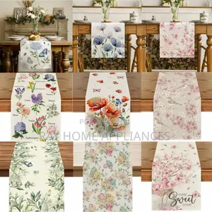 Table Runner Size: 33x183cm Heat Insulation and Non Slip