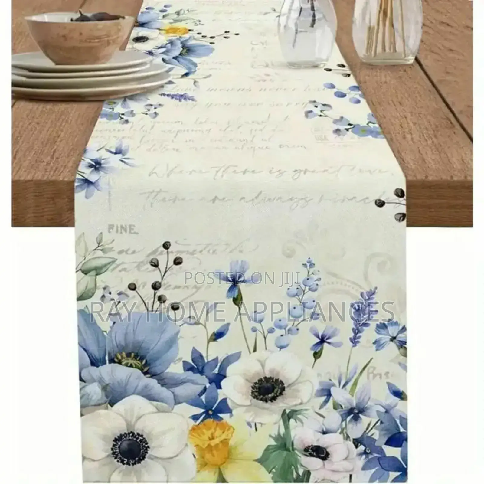 Table Runner Size: 33x183cm Heat Insulation and Non Slip
