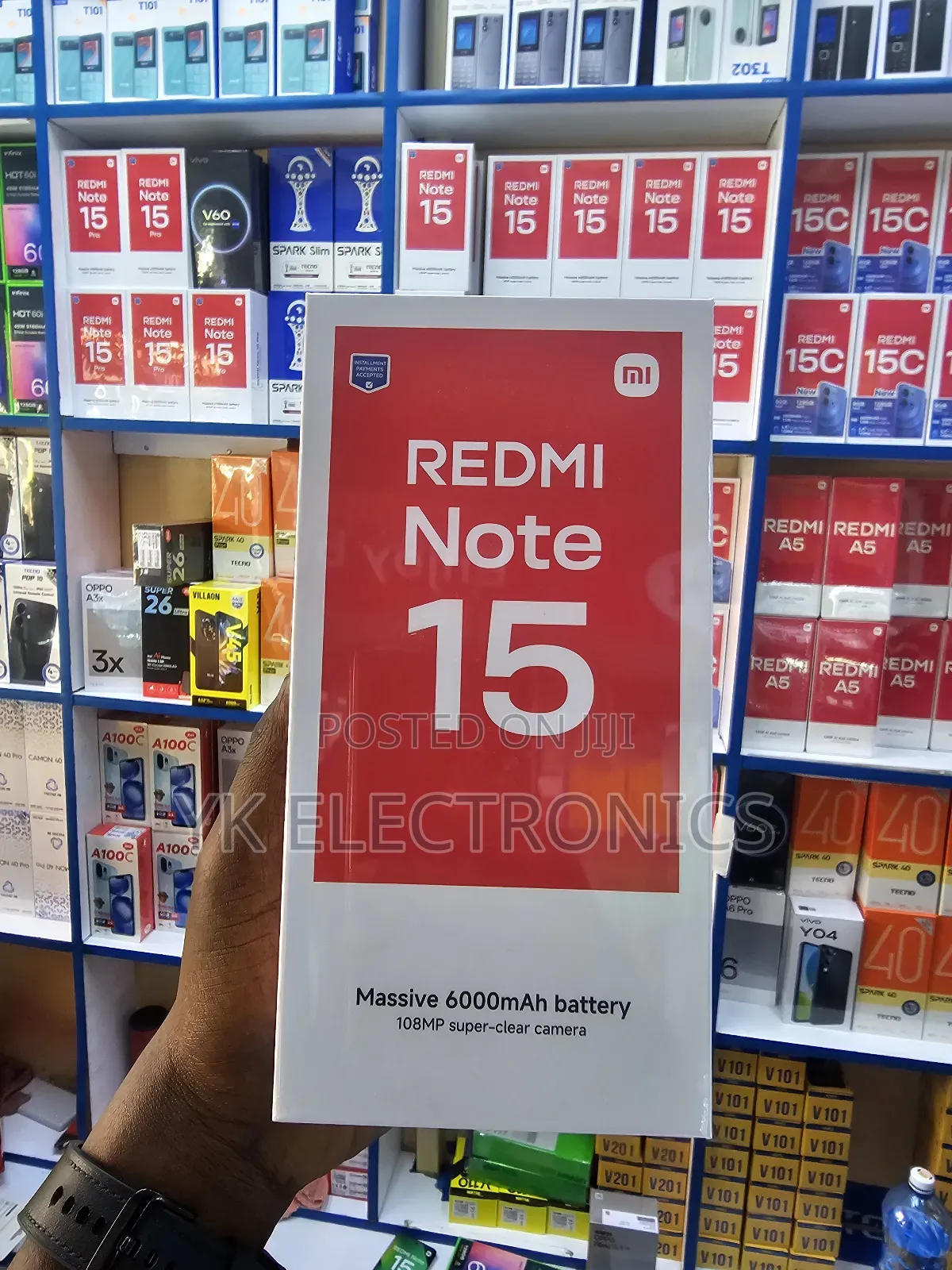 New Xiaomi Redmi Note 15 128 GB Blue