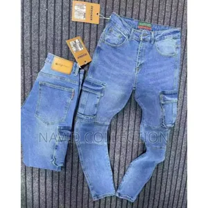 Blue Side Pocket Jeans