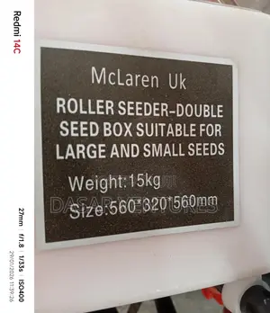 Seed Planter With Fertilizer