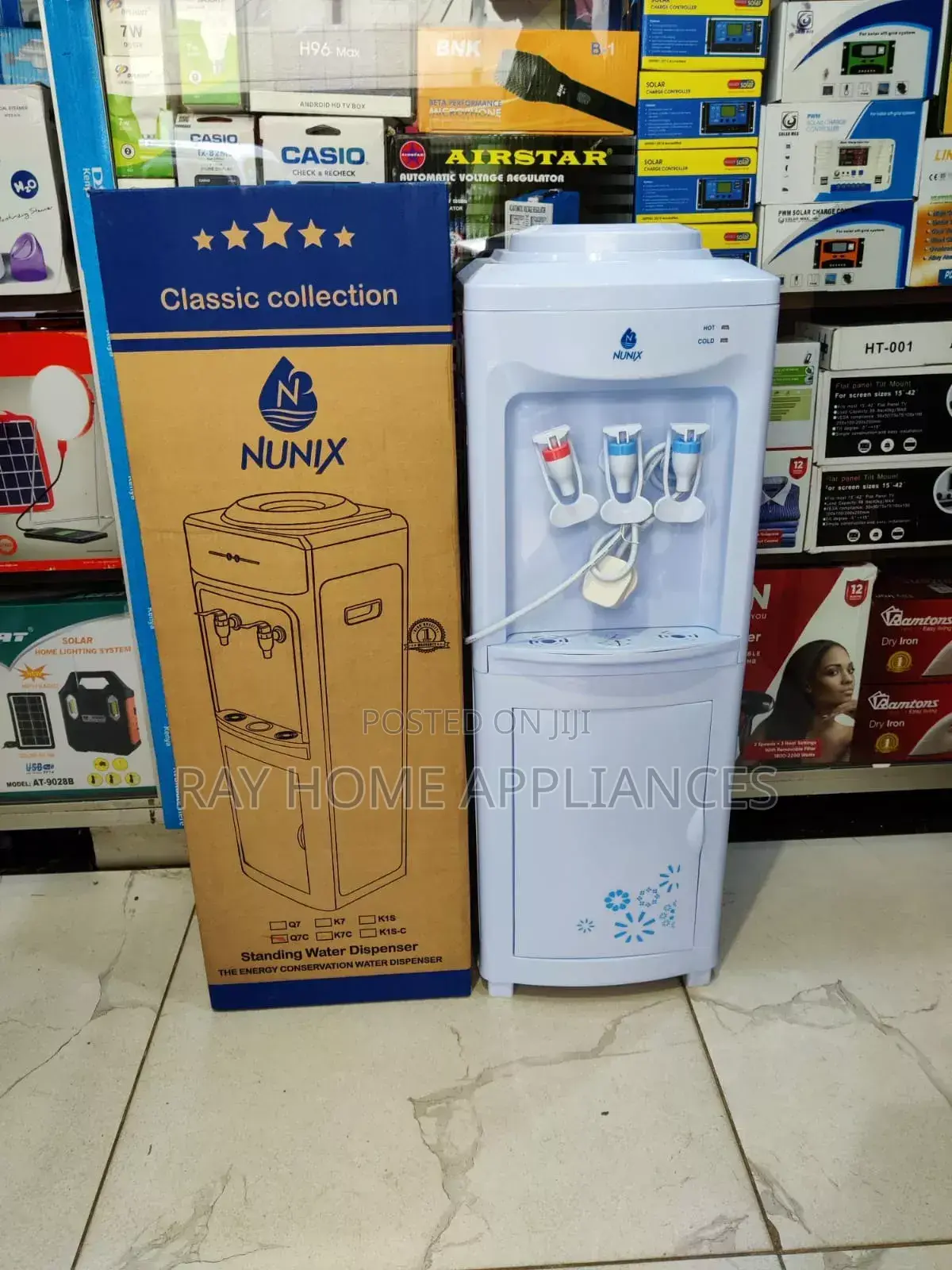 Nunix Dispenser Q7c 3taps White