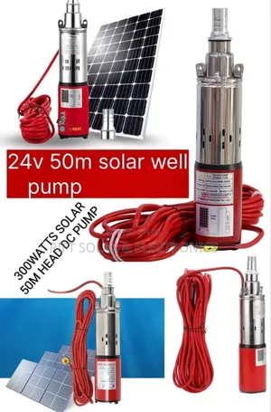 50 Metres Head - 24 Volts - 1.5m ^3 Delivery Submersible Pump-