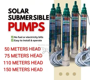 High Performance 110 Metres Head Submersible Pump Dc - 1" Outlet