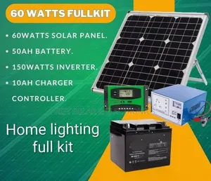 Lighting and Phone Charging Full Solar Package