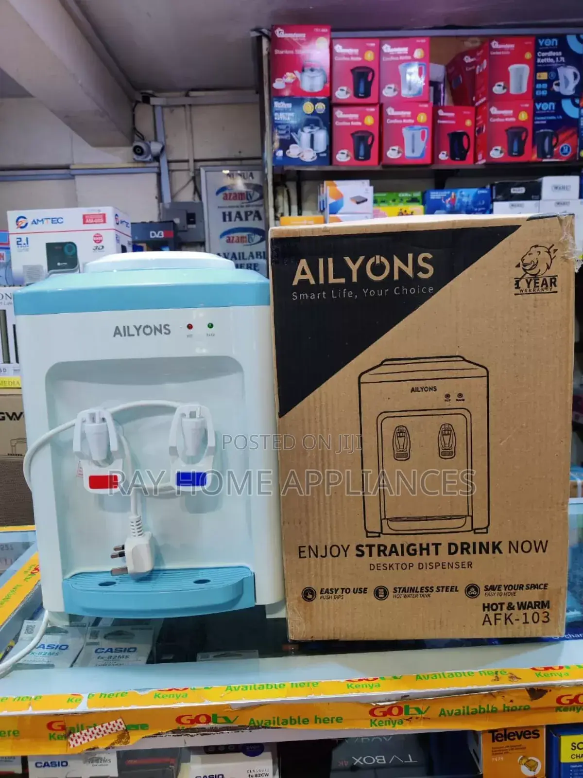 Ailyons Table Top Dispenser Hot and Normal