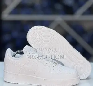 All White Nike Airforce 1x Kobe Bryant Size 38-43