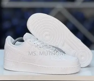 All White Nike Airforce 1x Kobe Bryant Size 38-43