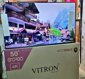 Frameless Vitron 50 Inch Android Tv