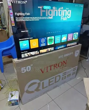 Wifi Enabled Qled 50 Inch Vitron Television