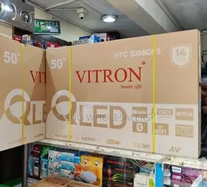 Voice Recognition Vitron 50 Inch Qled Android Tv