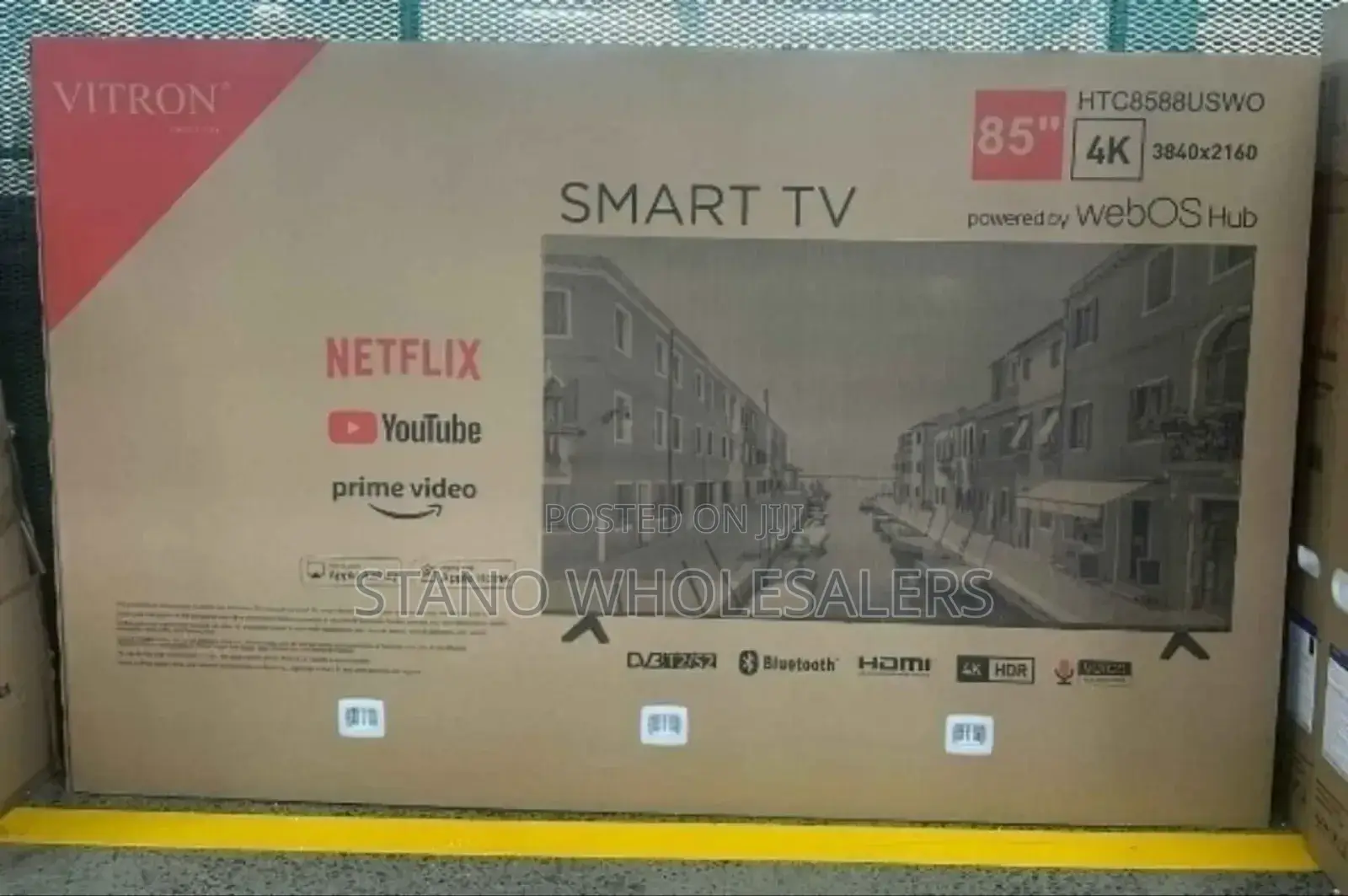 Bluetooth Enabled Webos Vitron 75 Inch Smart Tv