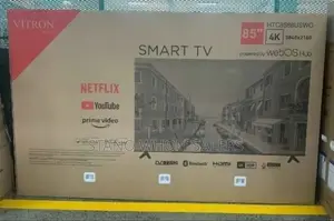 Bluetooth Enabled Webos Vitron 75 Inch Smart Tv