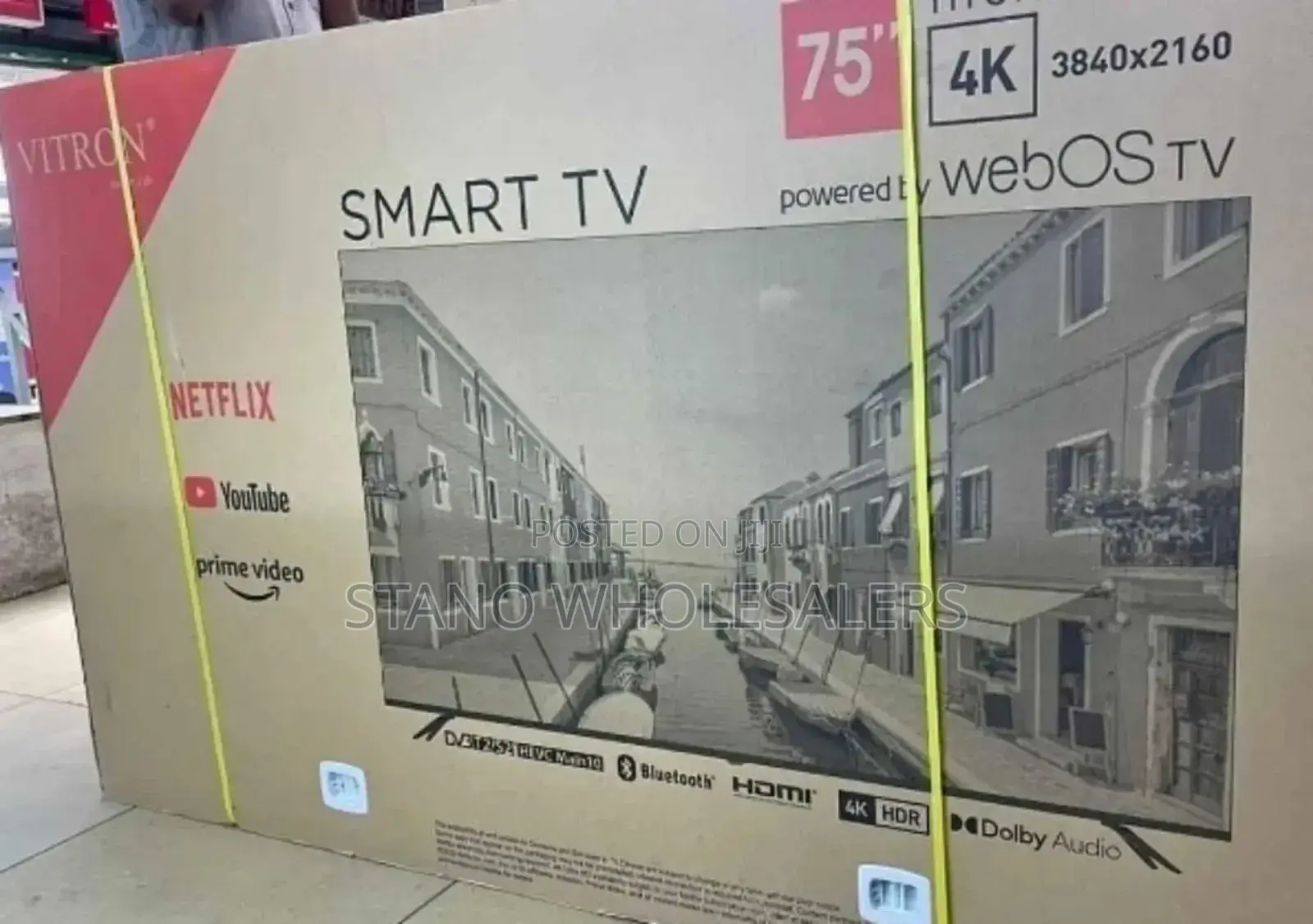 Webos Hub 4 K Vitron 75 Inch Television