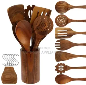 8pieces Wooden Cooking Cultery Set
Good Quality Easy to Clean