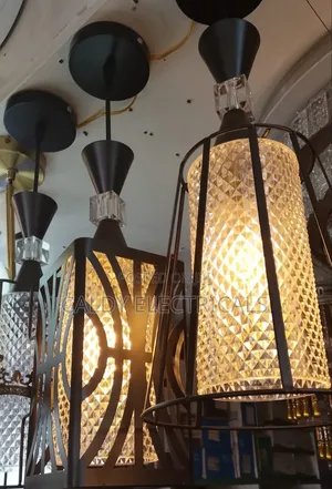 Quality Black Metal and Glass Pendant Lights Kb5t