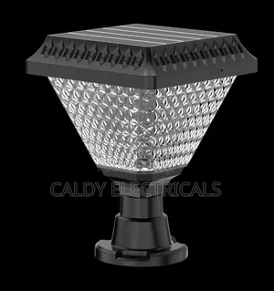 Generic Solar-powered Gate Or Pillar Lamp Light