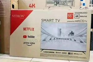 4 K Vitron 55 Inch Webos Frameless Tv