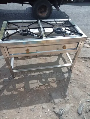 Custom-Made Stainless Steel Gas Cooker