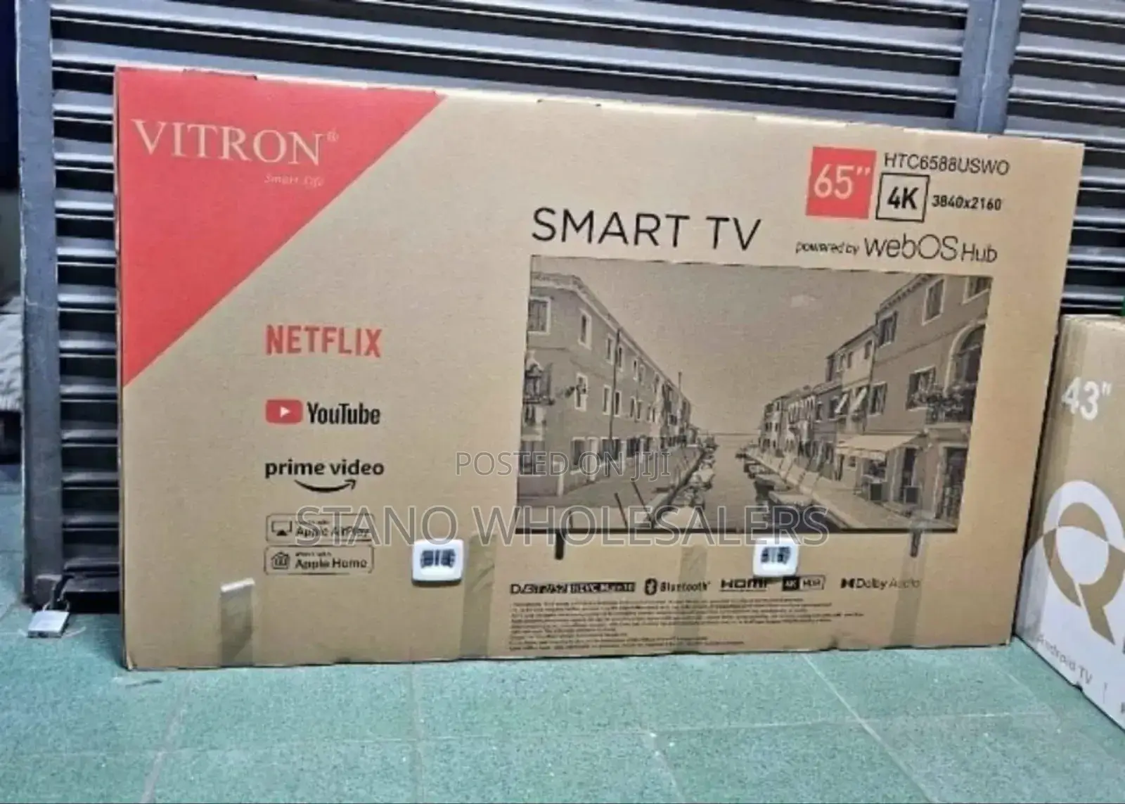 Bluetooth Enabled Webos Vitron 65 Inch Television