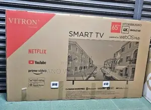 Frameless Webos Vitron 65 Inch Television