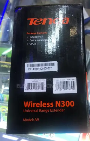 Tenda Wireless N300 Universal Range Extender A9