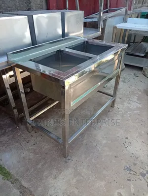 Double Sink Stainless Steel. On Sale in Nairobi