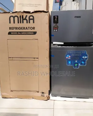 Mika 85l Double Door Refrigerator