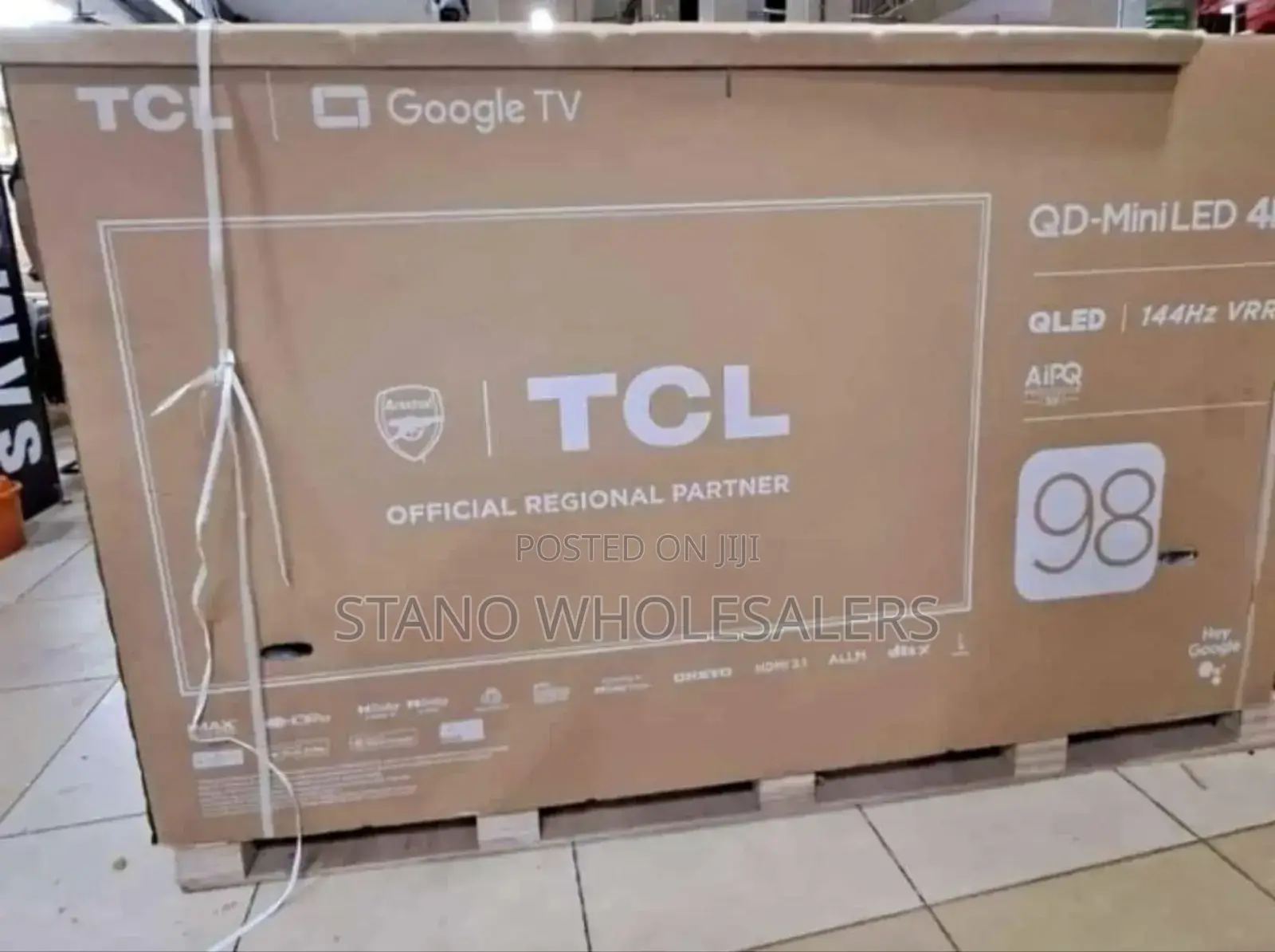 Bluetooth Enabled TCL 98 Inches C6k Qled Television