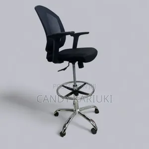 Adjustable Cashier Chair With Backrest