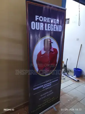 Quality Rollup Banner for Burial