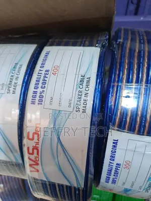 A Roll of Wei Shi Seh Speaker Cable