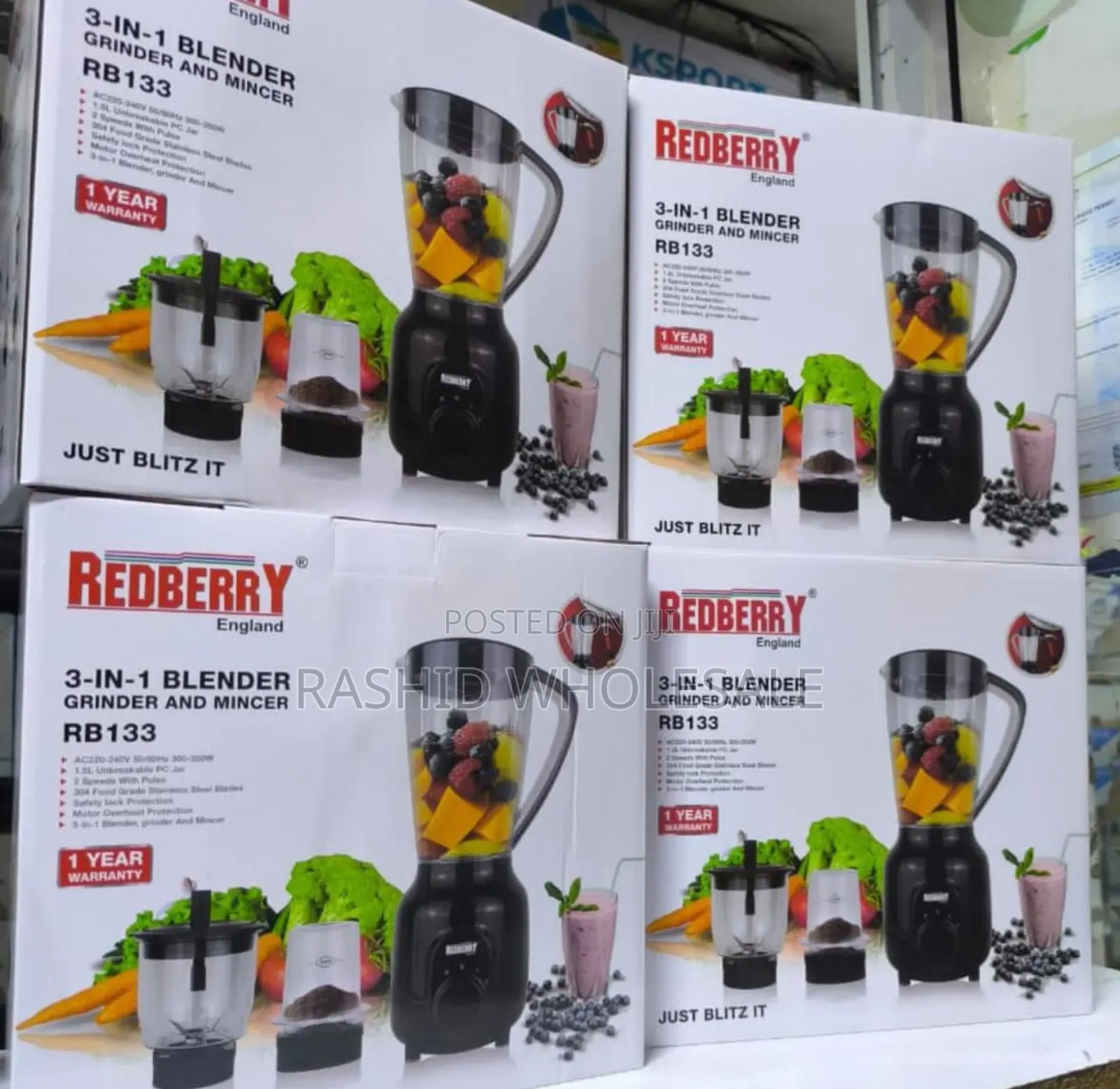 Redberry Eletric Blender