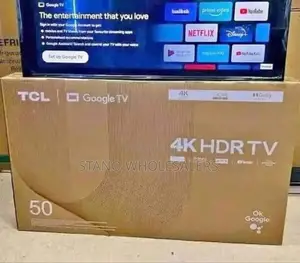 Bluetooth Enabled TCL 50 Inch 4 K Television