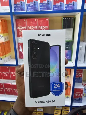 New Samsung Galaxy A36 128 GB Black