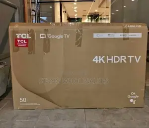 Goggle Tv TCL 50 Inch 4 K HDR Television