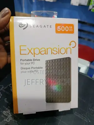 Seagate 500gb Expansion Portable Hard Drive.