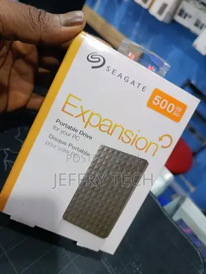 Seagate 500gb Expansion Portable Hard Drive.