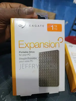 Seagate Expansion 1tb Portable External Hard Drive.