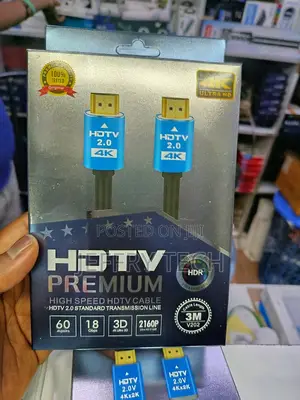 Ultrand HDTV Premium High Speed Hdmi 2.0 Cable, 3 Meters in Length