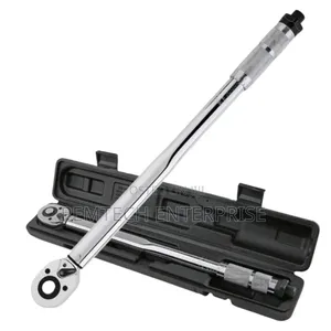 High-Accuracy 1/2-Inch Drive Adjustable Click Torque Wrench.