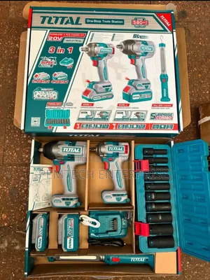 Total 20v Cordless 2-Piece Combo Kit (Tosli23048