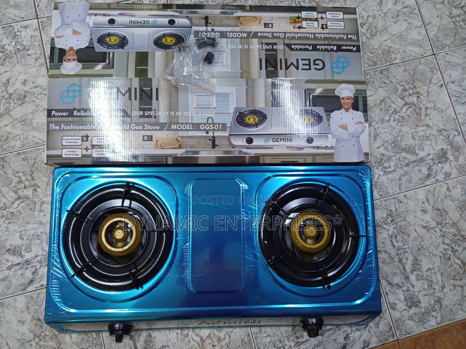 Gemini Two-Burner Gas Cooker