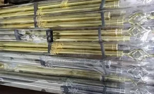 3m Double Adjustable Telescopic Curtain Rods