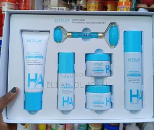 6-piece Estelin Water Bank Hyaluronic Acid Skin Care Set,